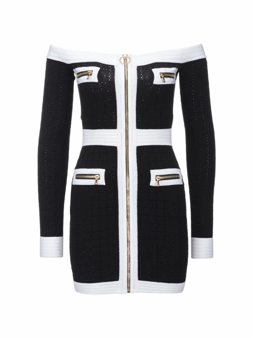 

Трикотажное платье Balmain
