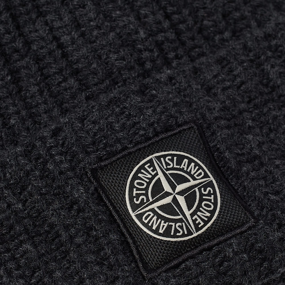 

Шапка-бини с шерстяной нашивкой Stone Island