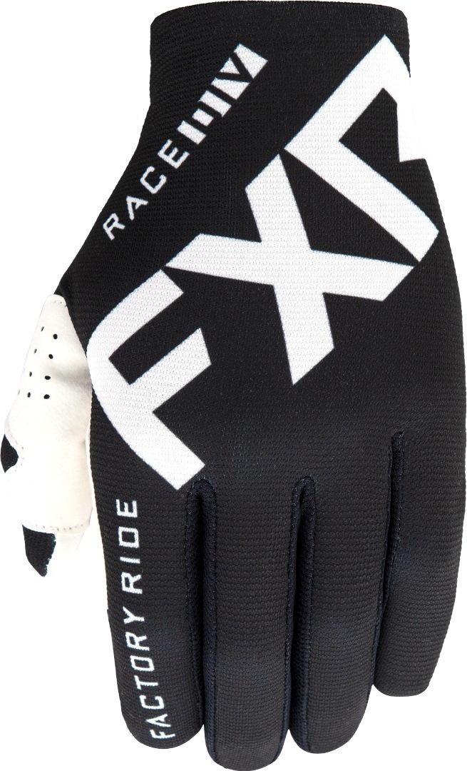 Перчатки FXR Slip-On Lite MX Gear для мотокросса, черный/белый перчатки fxr slip on lite mx gear для мотокросса черный шоколадный