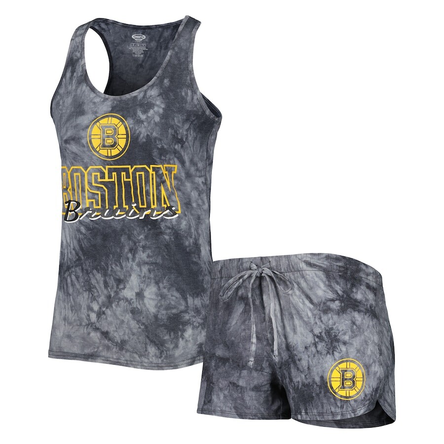 

Пижамный комплект Concepts Sport Boston Bruins, угольный