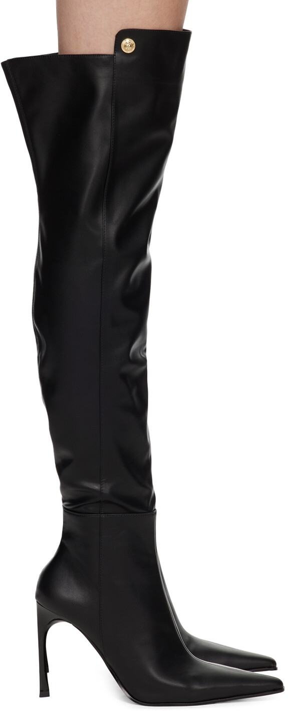 

Черные ботинки Sadie Versace Jeans Couture, Черный