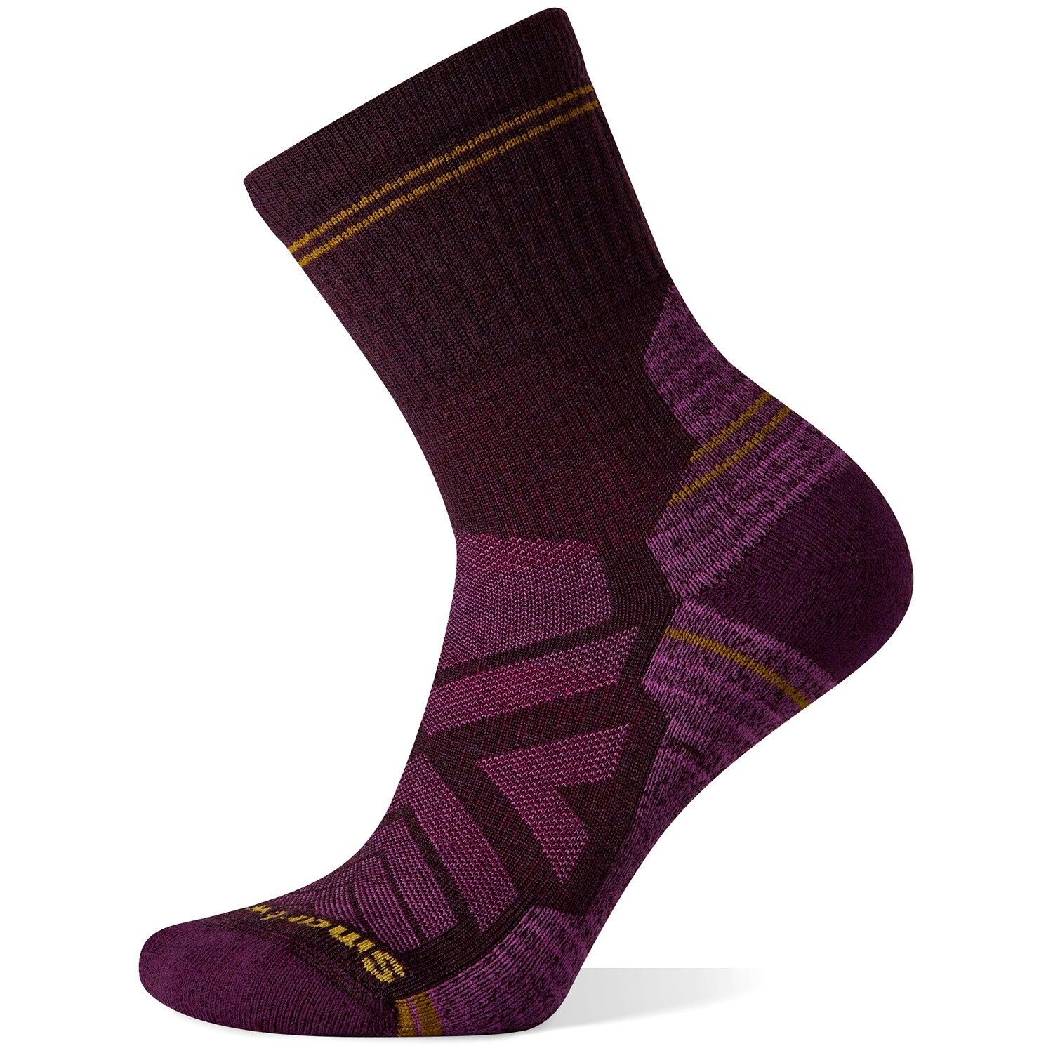 

Носки Smartwool Performance Hike Light Cushion Mid Crew Socks, бордовый