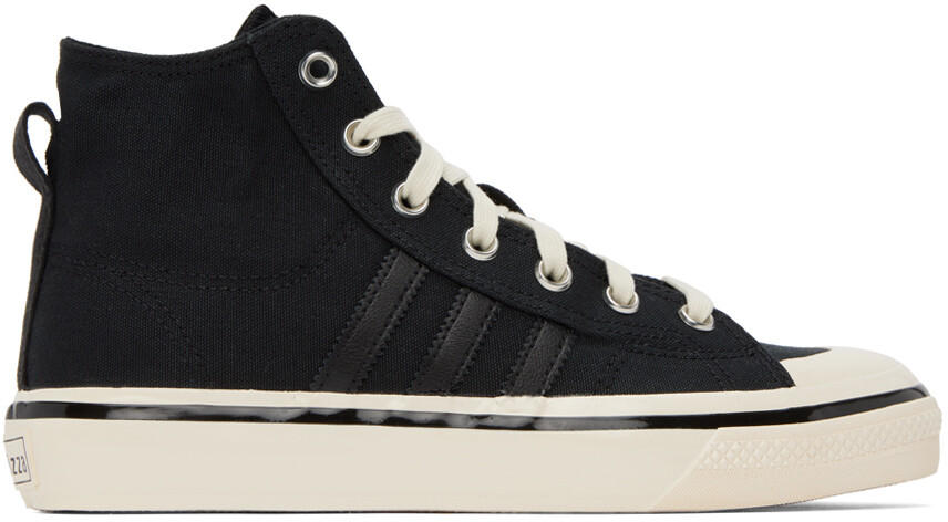 

Черные кроссовки Nizza Hi RF 74 adidas Originals