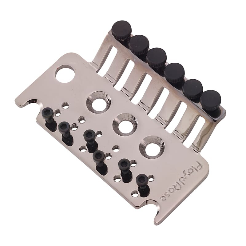 

Базовая пластина тремоло серии 1000 — черный никель Floyd Rose 1000 Series
