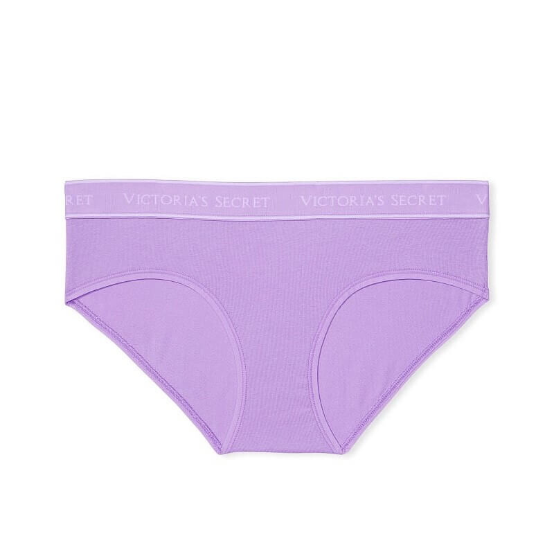 

Трусики-хипхаггеры Victoria's Secret Logo Cotton, лавандовый