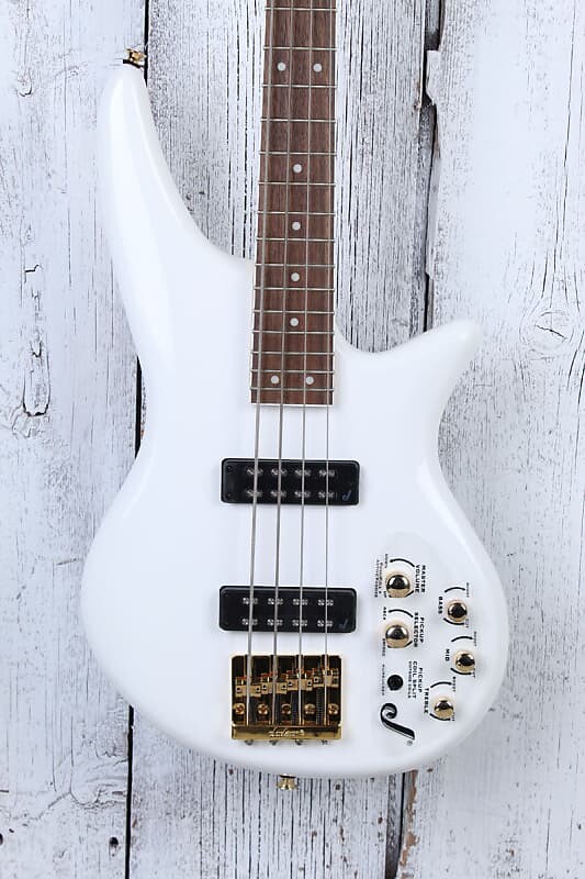 

Jackson JS Series Spectra Bass JS3 4-струнная электрическая бас-гитара Snow White