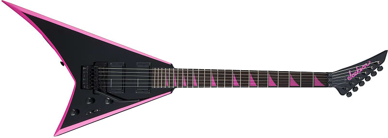 

Jackson X Series Rhoads RRX24, накладка на гриф Laurel, черный глянец с неоново-розовыми фасками RRX24-BLKWNPKBVLS