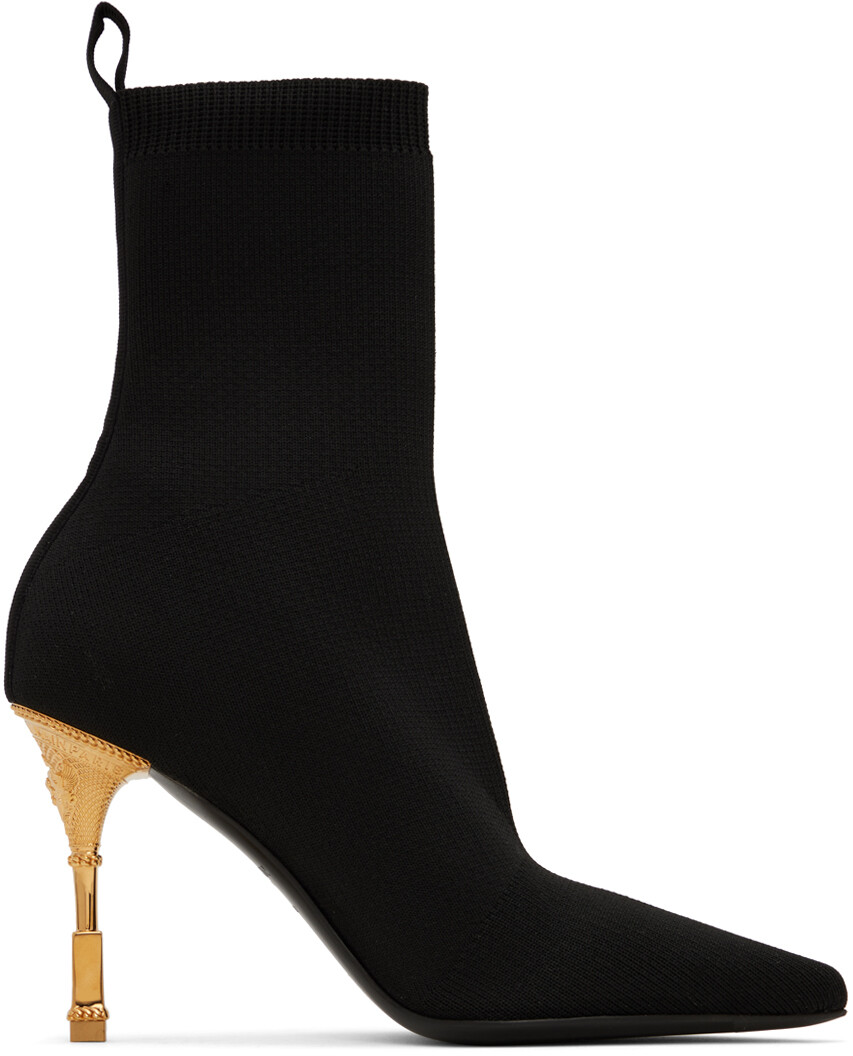 

Черные ботильоны Moneta Balmain
