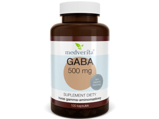 Medverita, Габа, 500 мг, 100 капсул swanson габа высокая эффективность 500 мг 100 капсул