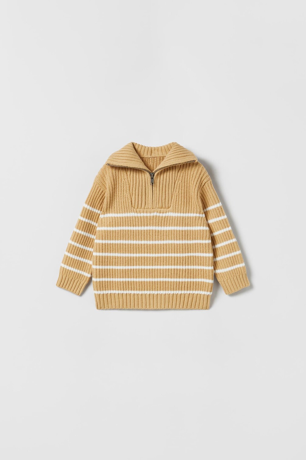 

Трикотажный свитер в полоску ZARA, очера