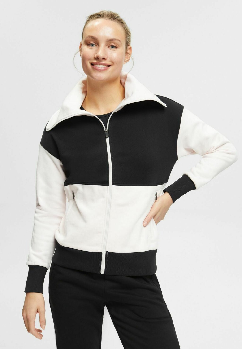 

Толстовка на молнии Esprit, черный