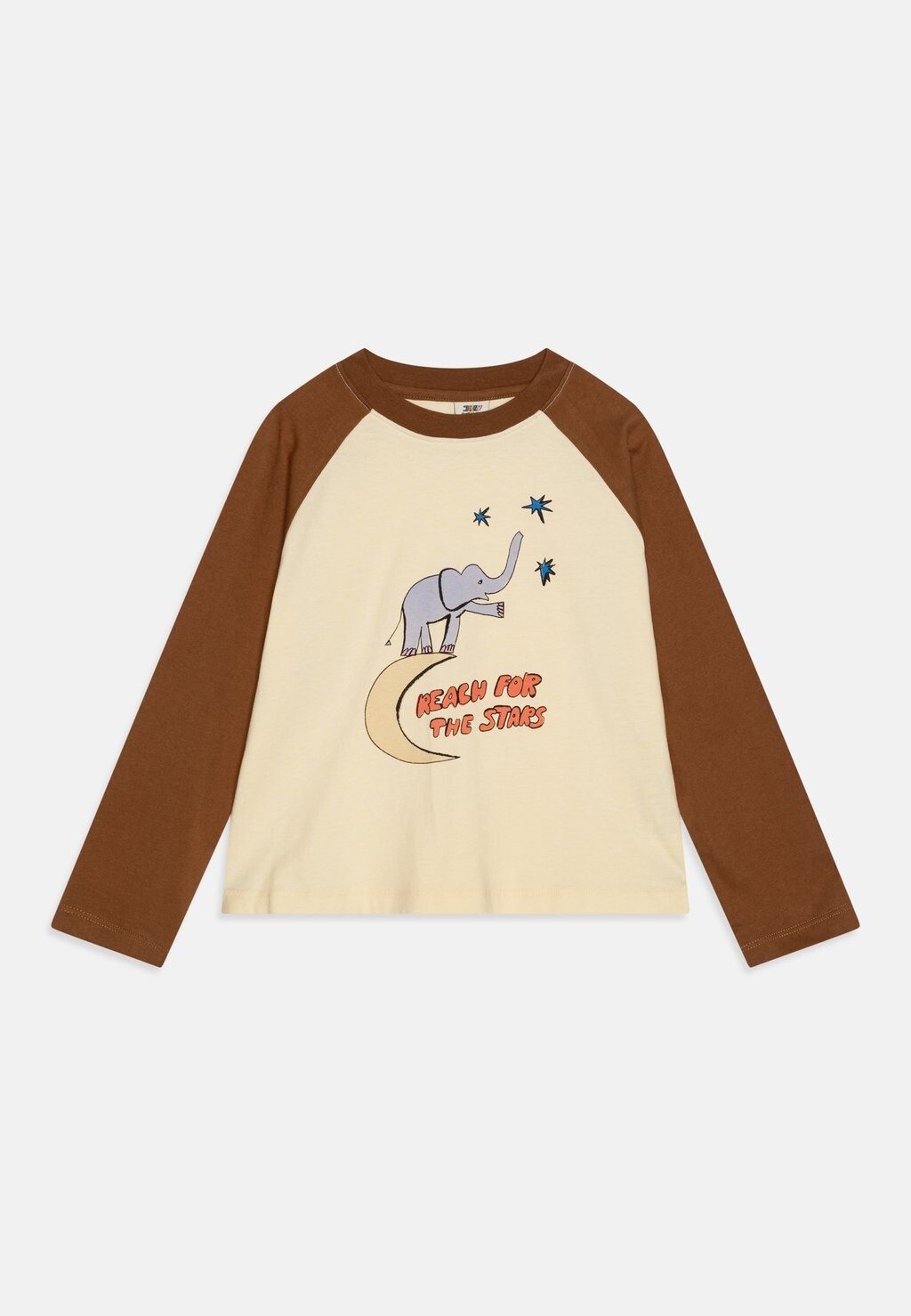 

Топ с длинными рукавами ELEPHANT RAGLAN UNISEX Jelly Mallow, цвет brown