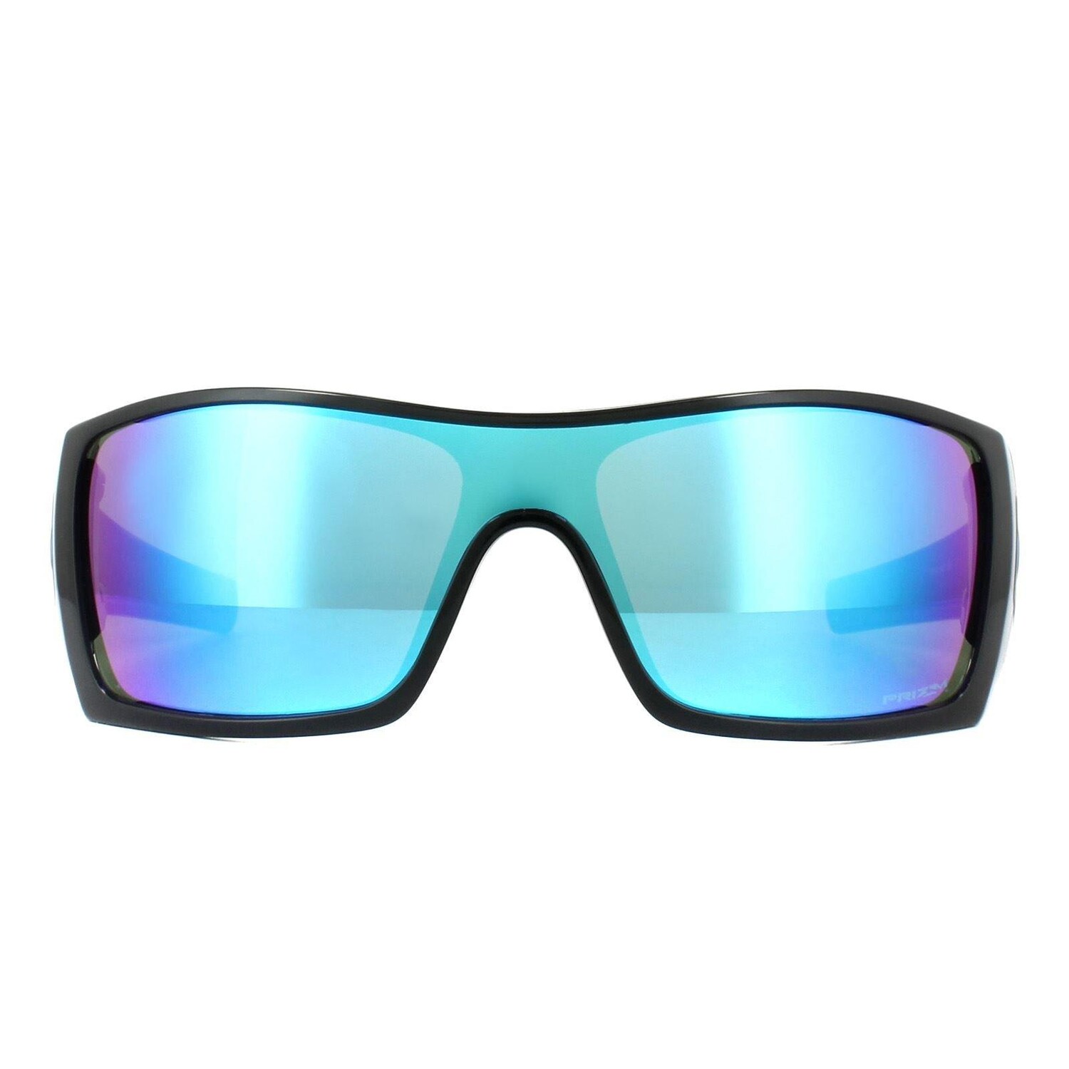 

Черные полированные сапфировые очки Prizm Shield Oakley, черный