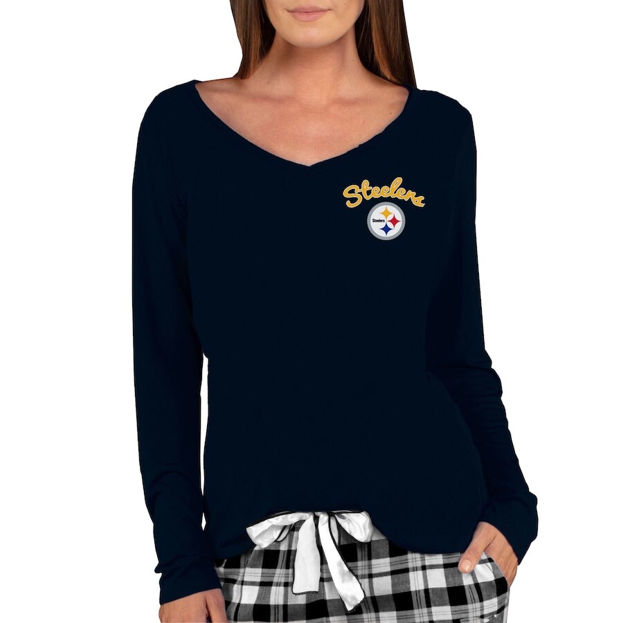 

Футболка с длинным рукавом Concepts Sport Pittsburgh Steelers, черный