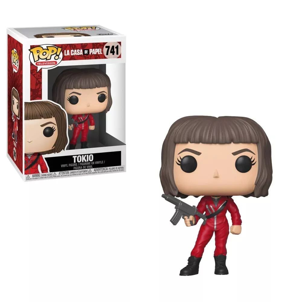 Фанко Поп! La Casa De Papel Токио # 741 Funko фигурка funko pop tv money heist la casa de papel denver 742 36001