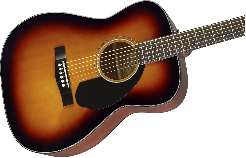 Акустическая гитара Fender CC-60S Concert 3 Color Sunburst акустическая гитара flight d 200 3 color sunburst