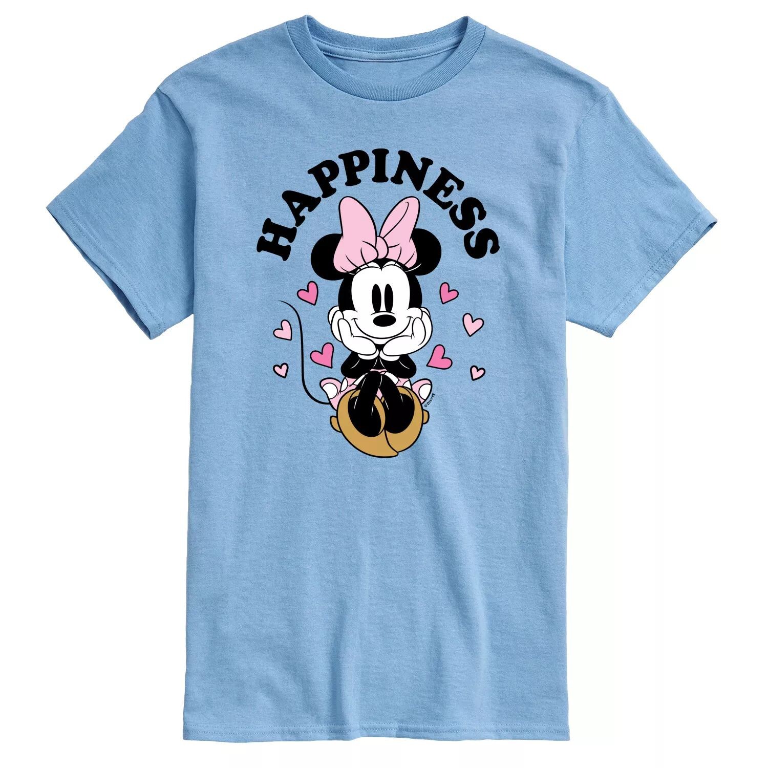 

Мужская футболка с рисунком Disney's Minnie Mouse Happiness