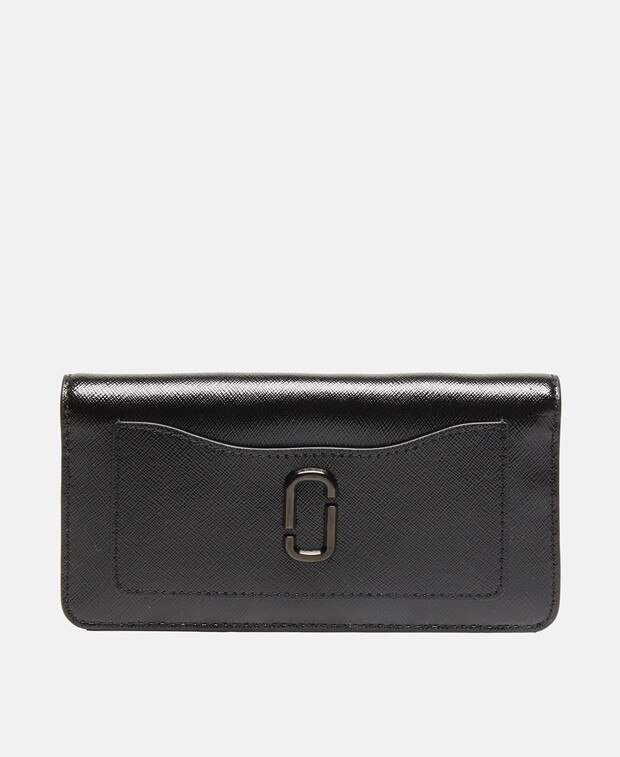 

Кожаный клатч Marc Jacobs, черный