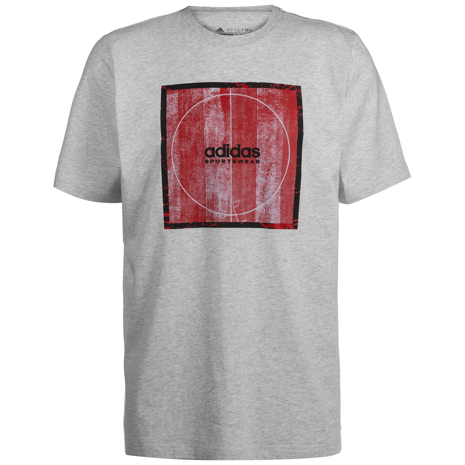 

Футболка Adidas Sportswear Tiro Box Graphic, серый