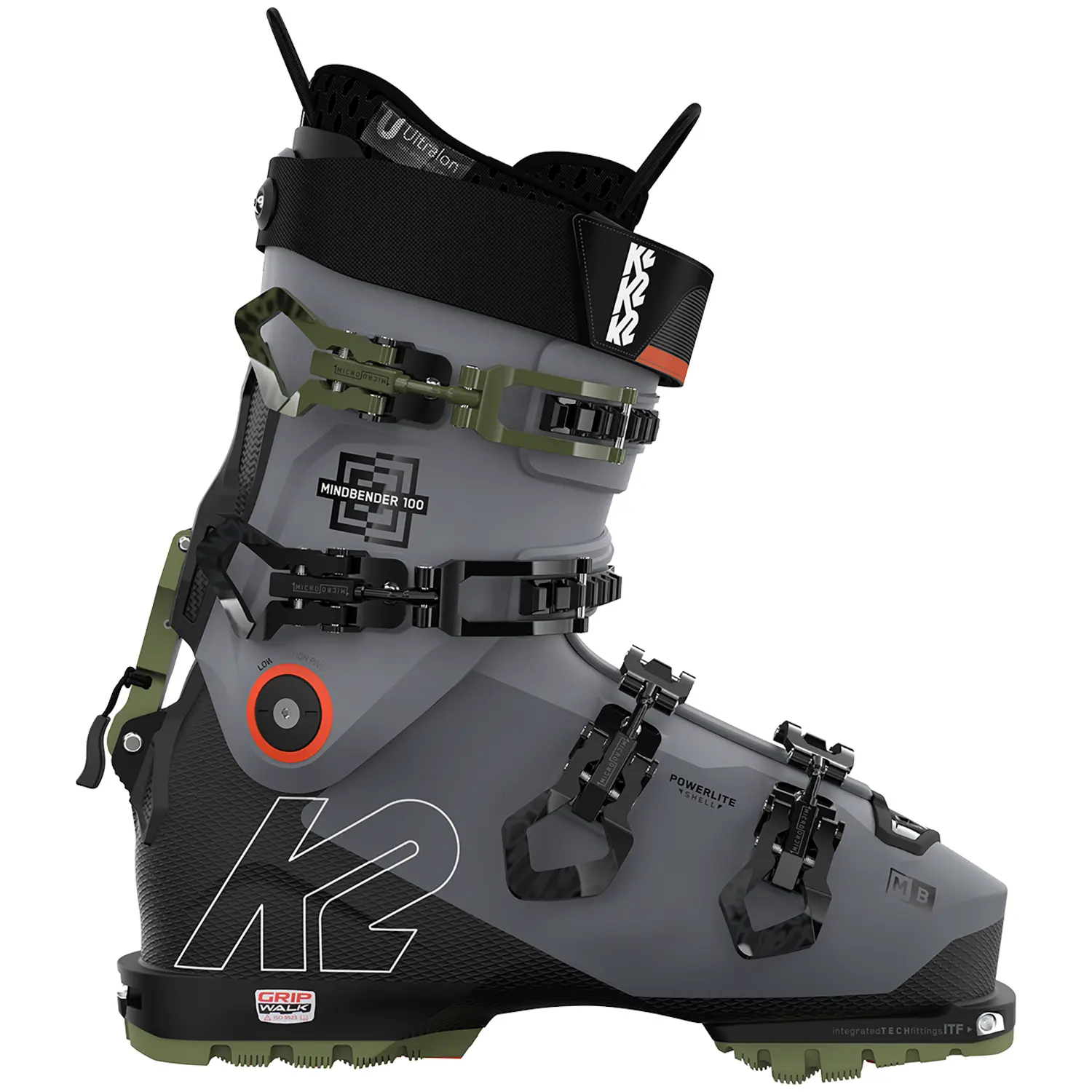 

Горнолыжные ботинки K2 Mindbender 100 MV Alpine Touring 2023, серый