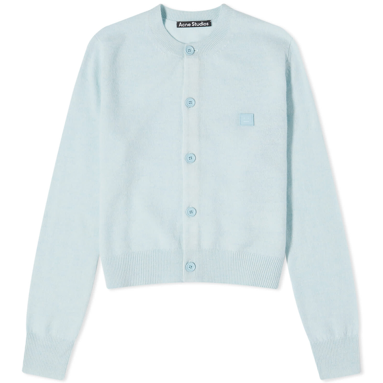 

Кардиган Acne Studios Keva Face, голубой, Синий