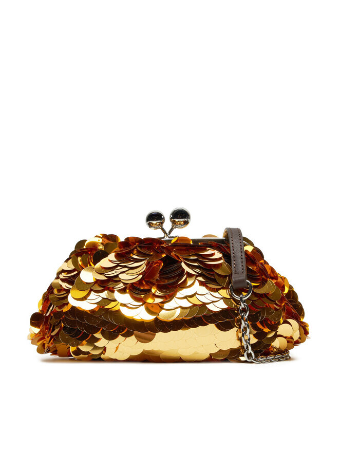 

Вечерняя сумка Weekend Max Mara Recital 2425516105600 Goldfarben, золотой