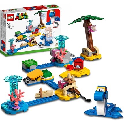 

Конструктор Lego 71398 Super Mario Dorrie's Beach Lot Expansion Set