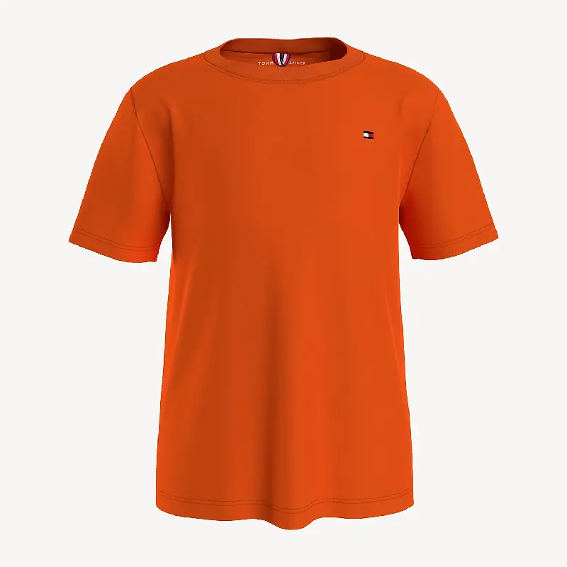 

Футболка Tommy Hilfiger Kids' Solid, ярко-оранжевый
