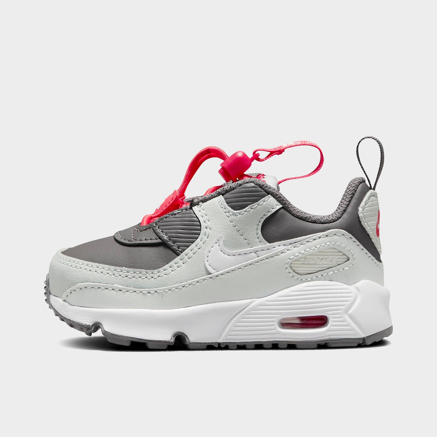 

Детская повседневная обувь Nike Air Max 90 Toggle SE для малышей, серый