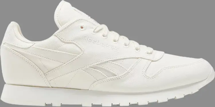

Кроссовки classic leather grow 'non dyed' Reebok, белый