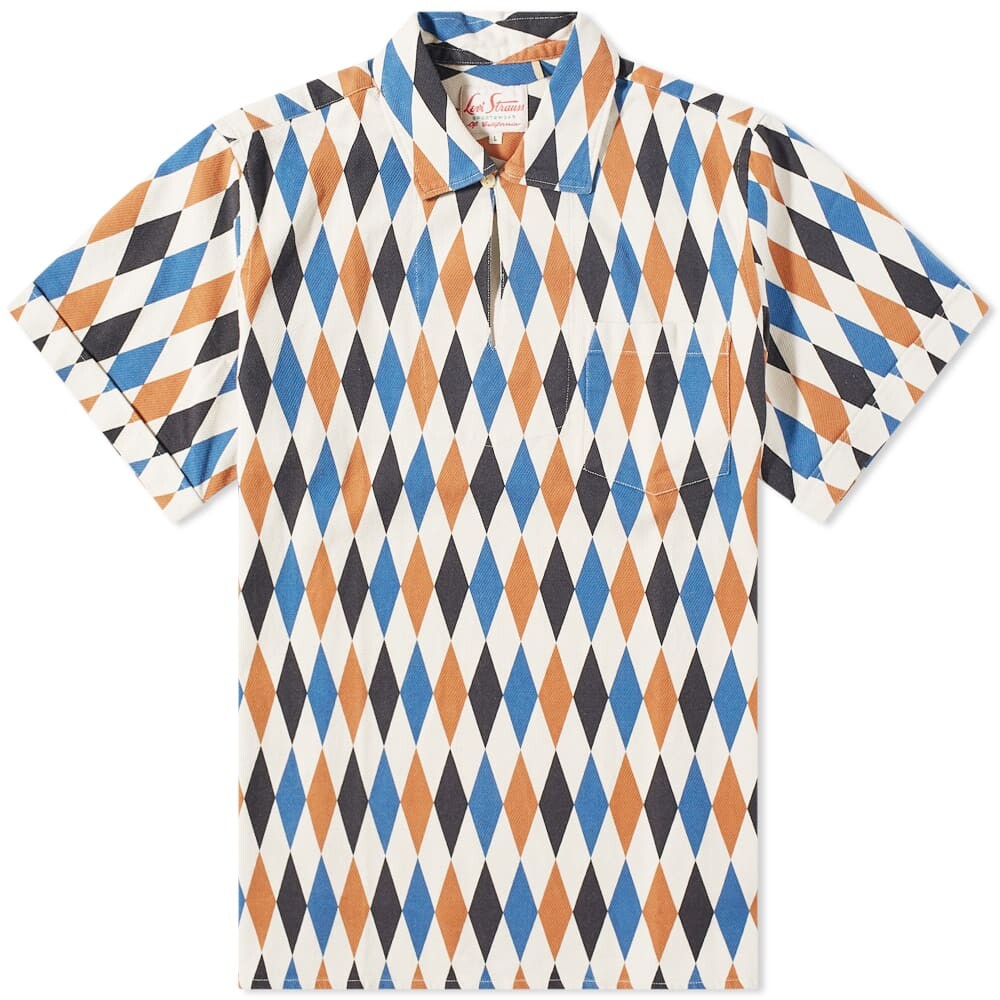 

Рубашка Levi's Vintage Clothing Diamond Popover Short Sleeved, мультиколор