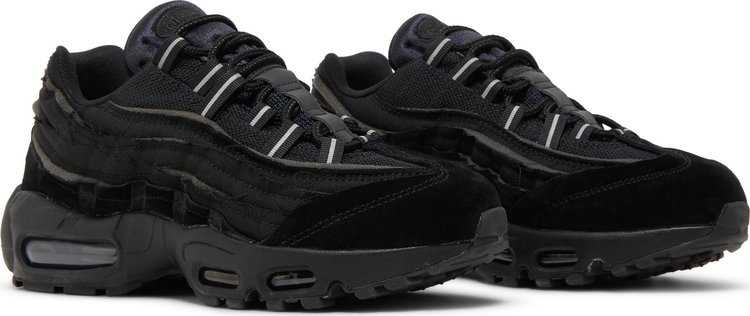 Comme des cheap garcons nike black