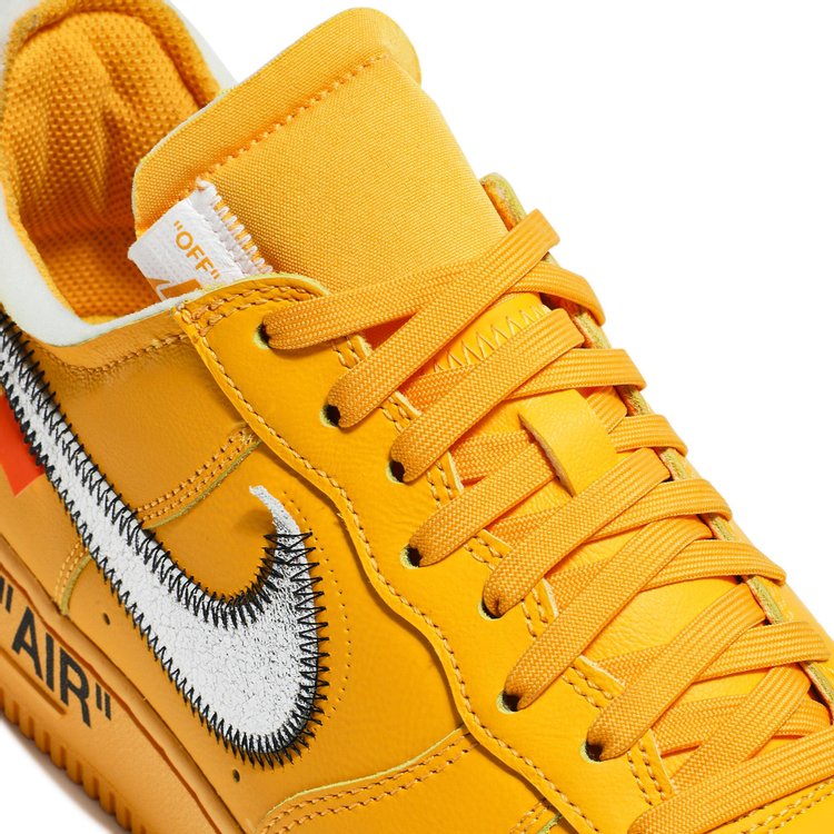 Air force 1 yellow off white hotsell