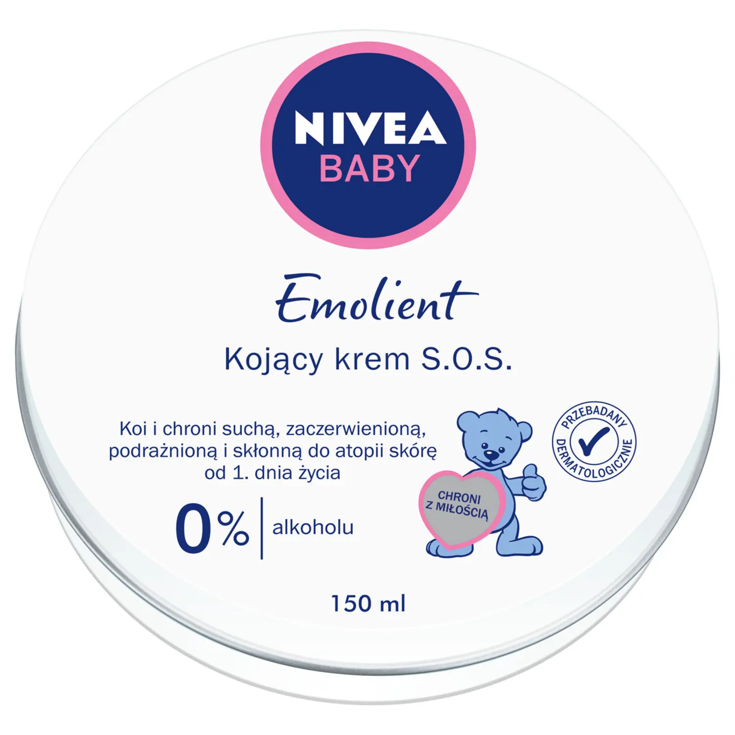 

Nivea Baby Детский крем для тела для сухой, чувствительной, покрасневшей, склонной к атопии кожи, 150 мл