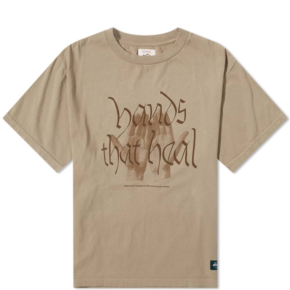 

Футболка Afield Out x Mount Sunny Hands Tee, Коричневый