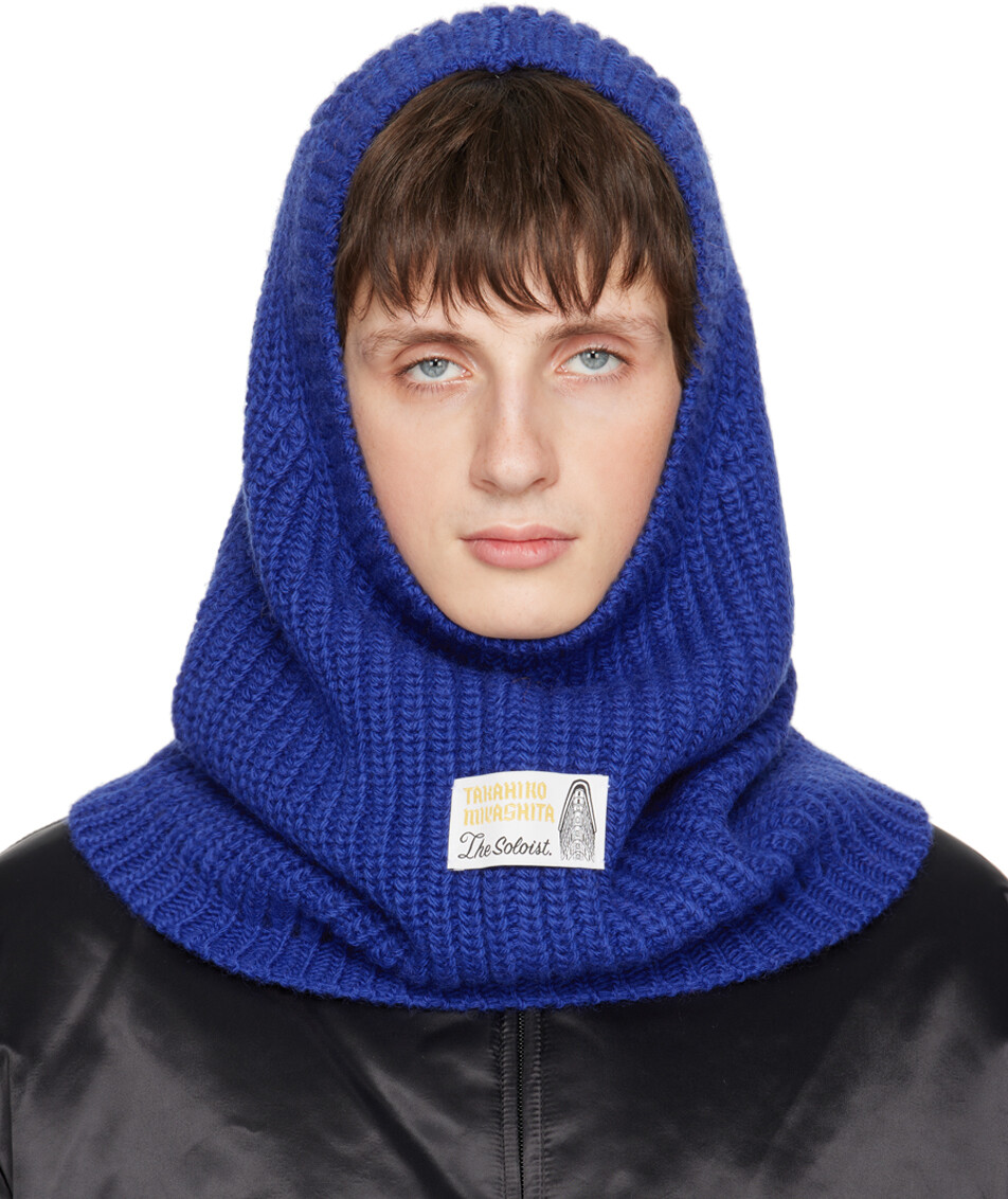 

Балаклава Blue Aran Pattern TAKAHIROMIYASHITA TheSoloist.