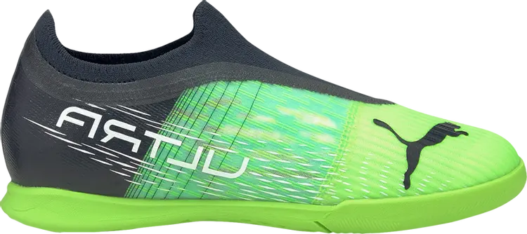 

Кроссовки Puma Ultra 3.3. IT Jr Green Glare, зеленый