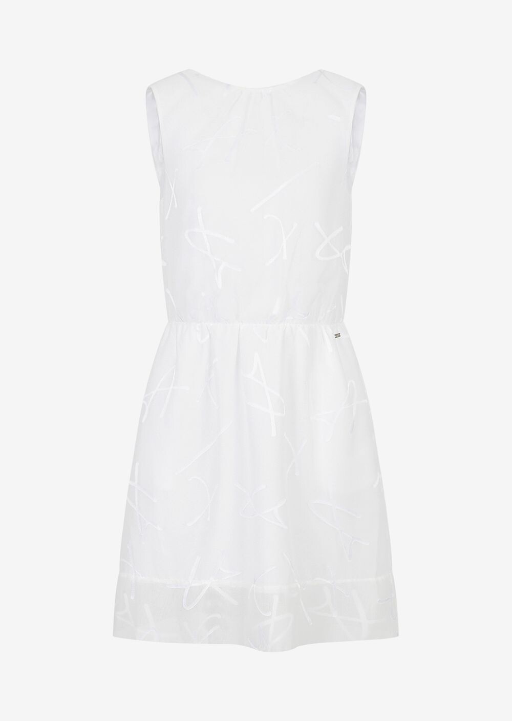 

Короткое платье Armani Exchange, белый