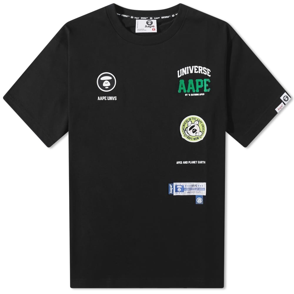 

Футболка AAPE Street Baseball Badge Tee