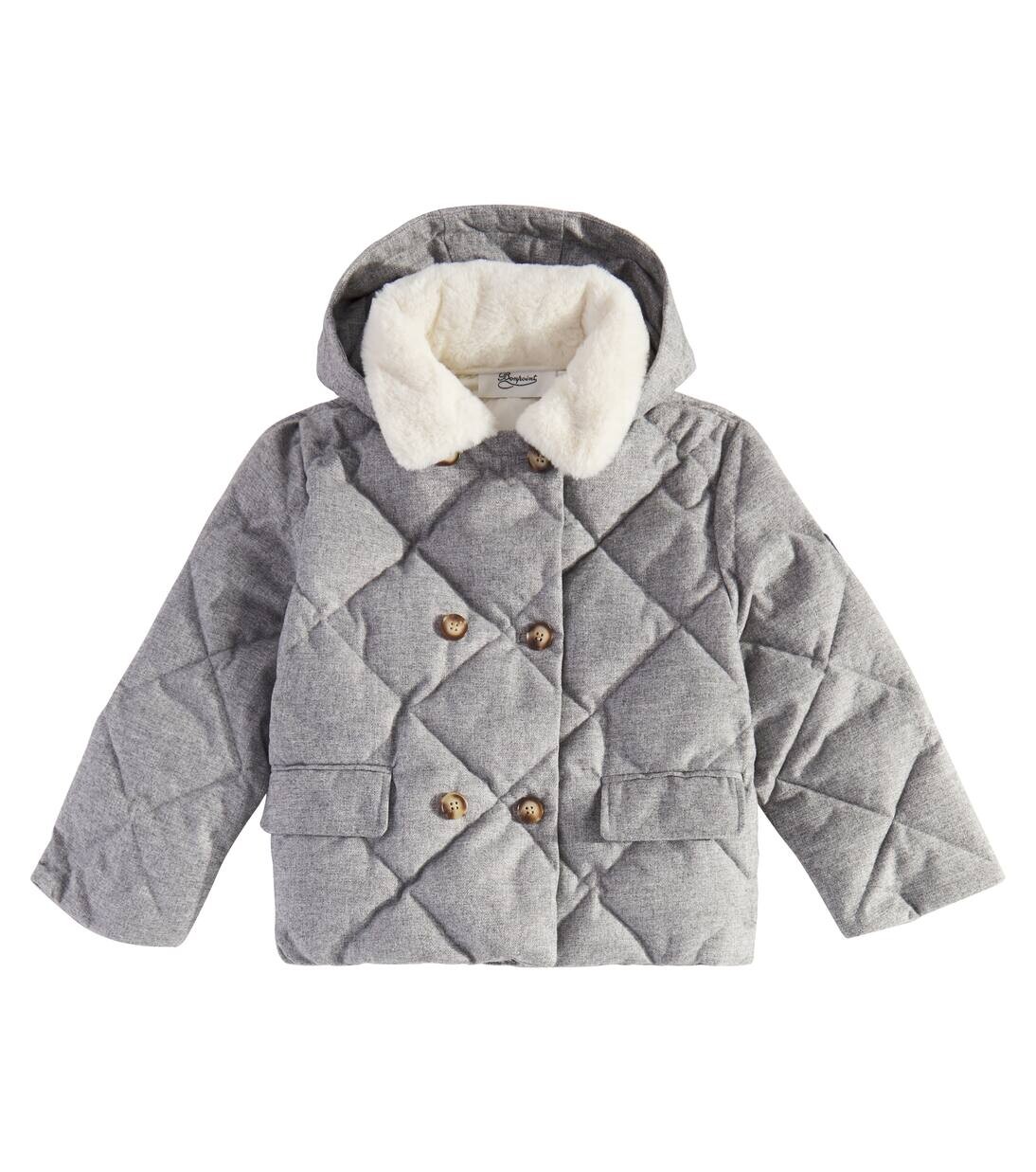 

Пальто Дудун Bonpoint, цвет gris chine moyen