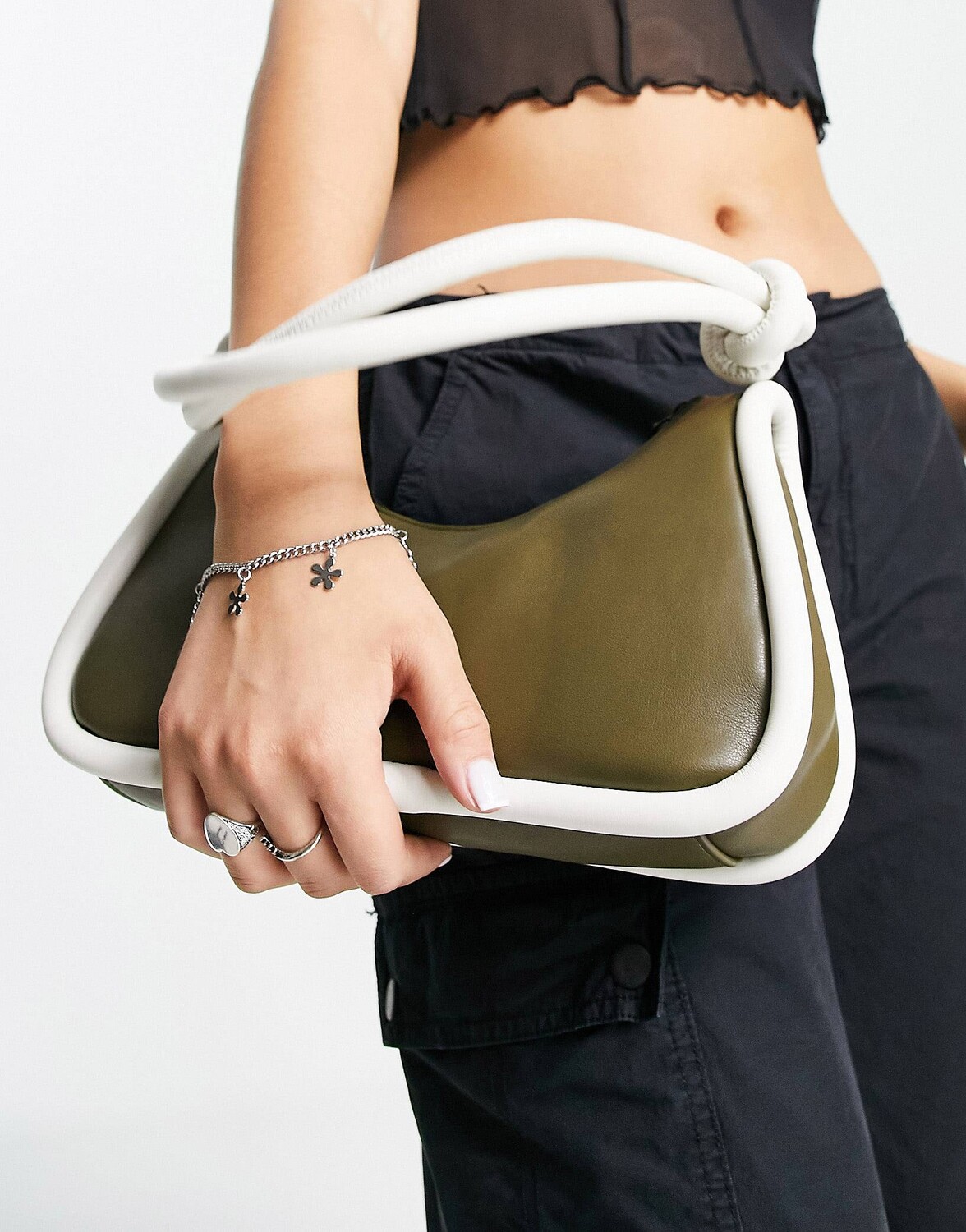 

контрастная сумка Topshop scilla