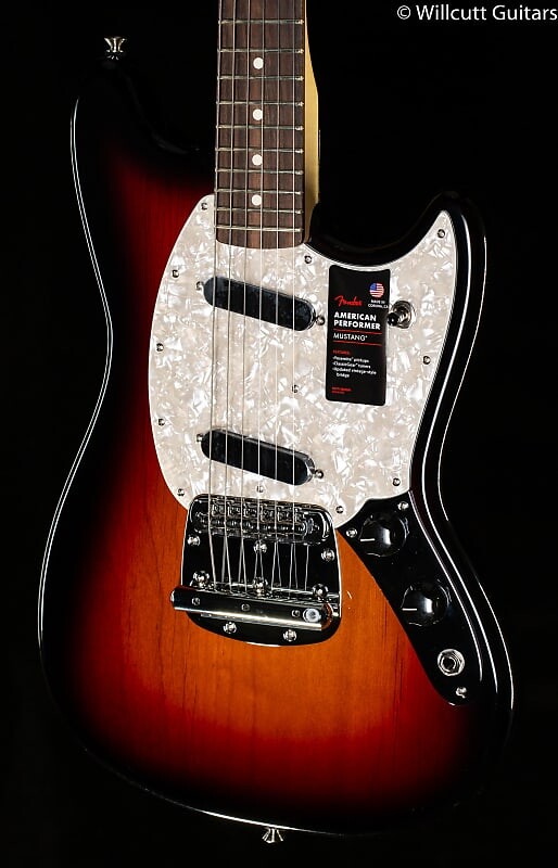 

Накладка на гриф Fender American Performer Mustang из палисандра, 3 цвета, солнечные лучи (773)