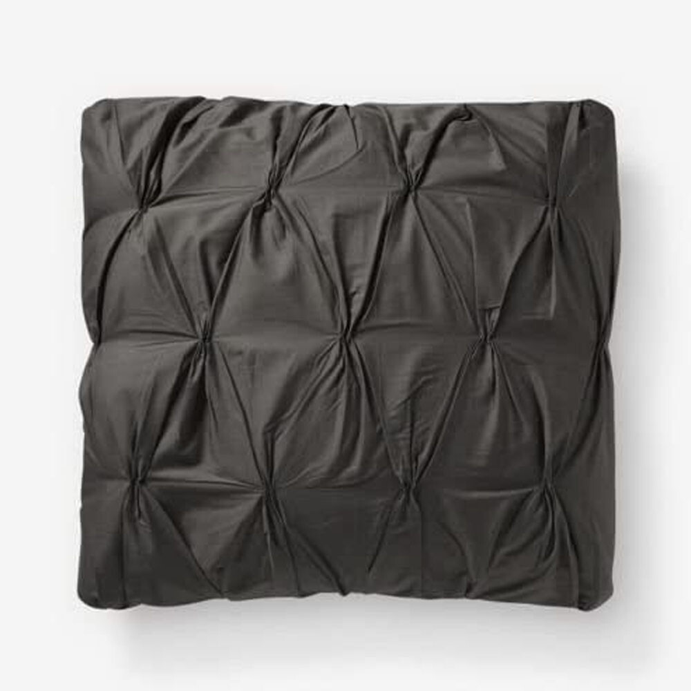 

Комплект декоративных наволочек SplendidHome Luxe Cotton Sateen, 2 предмета, 66x66 см, черный