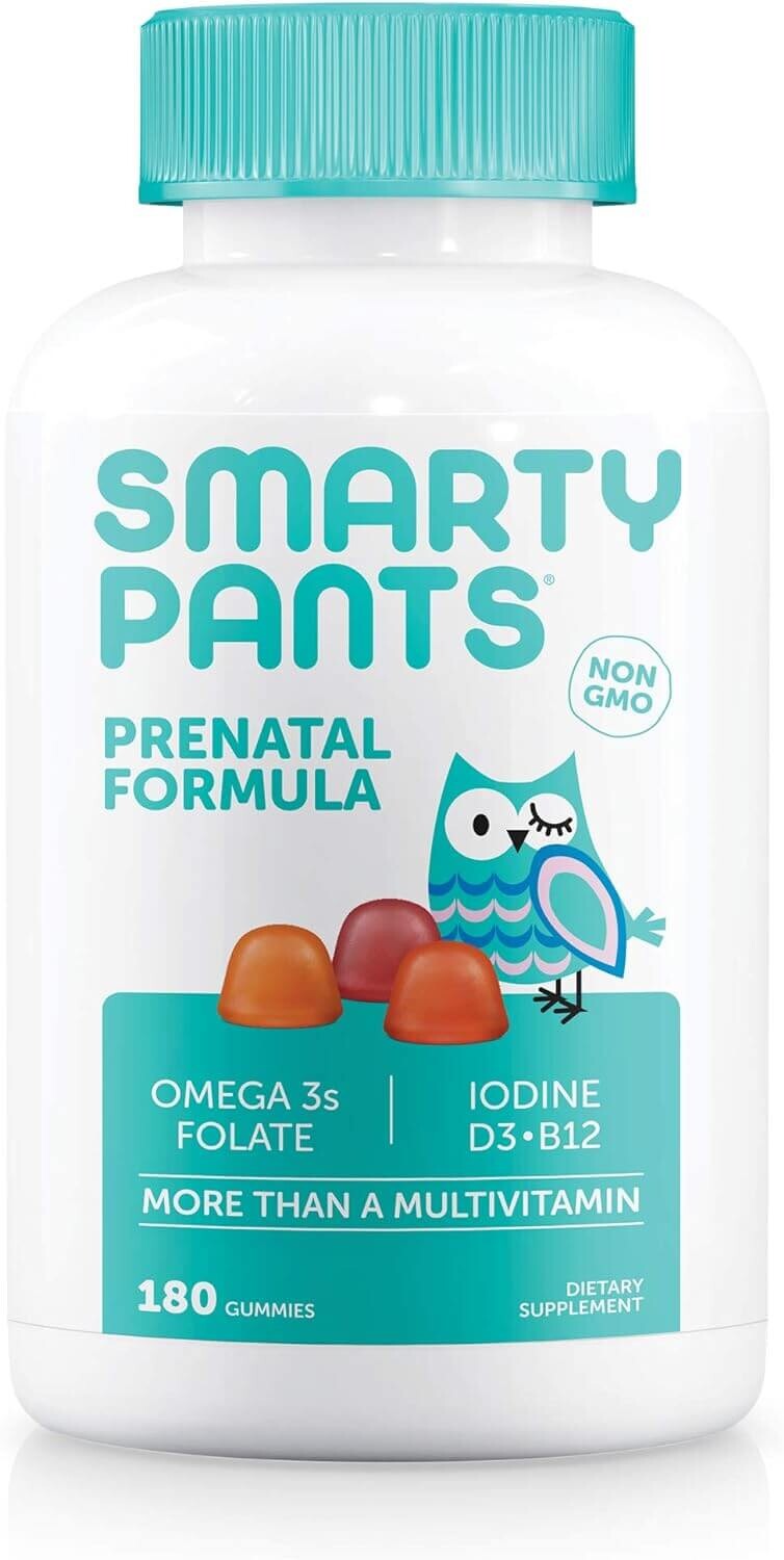 

Комплекс для женщин SmartyPants Prenatal Formula, 180 жевательных таблеток