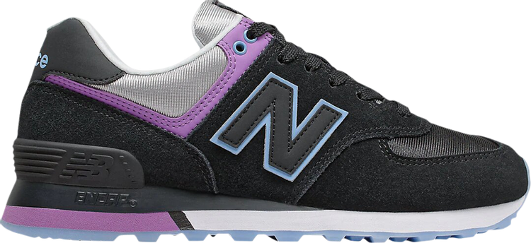 

Кроссовки New Balance Wmns 574 'Black Neo Violet', черный