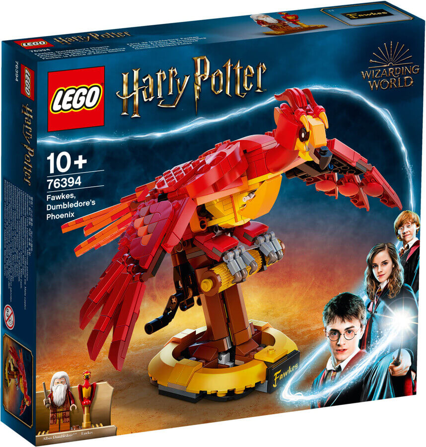 Конструктор Lego 76394 Harry Potter Фоукс - феникс Дамблдора конструктор magic castle феникс дамблдора 603 детали гарри поттер