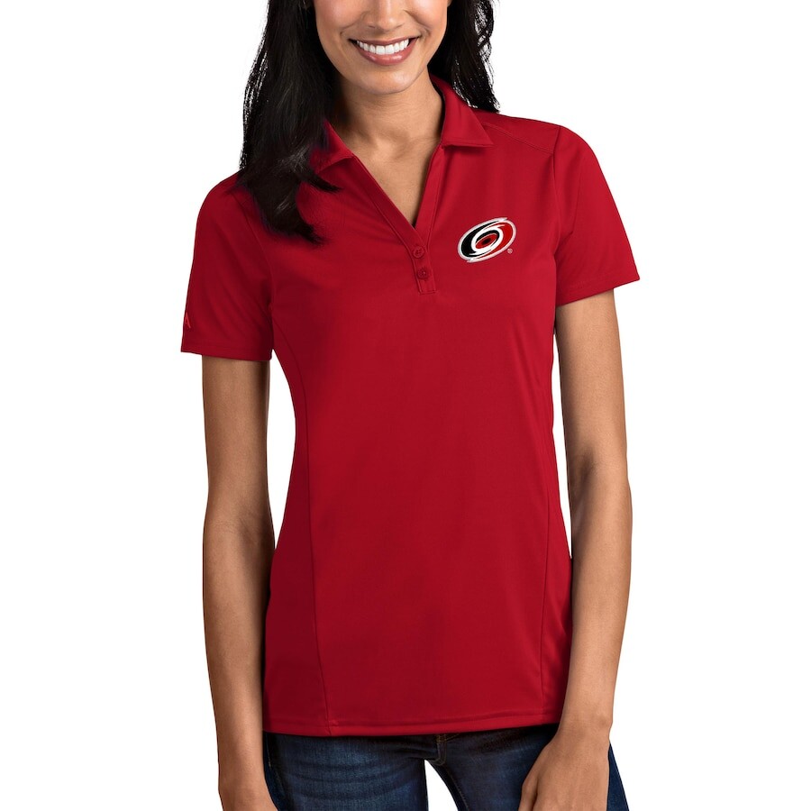 

Поло с коротким рукавом Antigua Carolina Hurricanes, красный