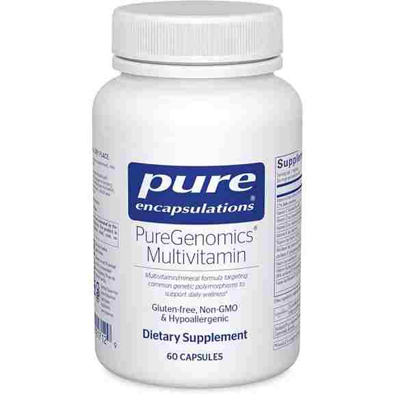 Мультивитамины Pure Encapsulations PureGenomics Multivitamin, 60 капсул цена и фото