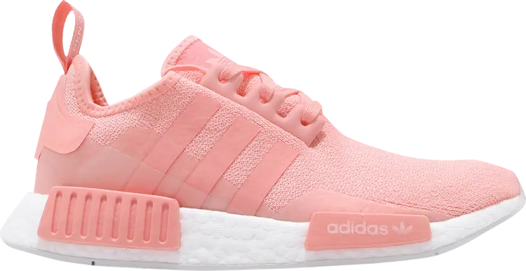 

Кроссовки Adidas NMD_R1 J 'Pink White', розовый