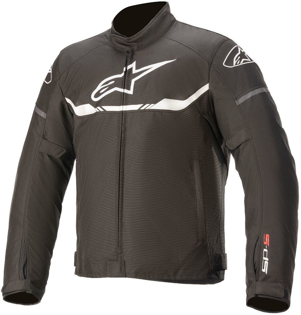 Мотоциклетная текстильная куртка Alpinestars T-SPS WP, черный/белый